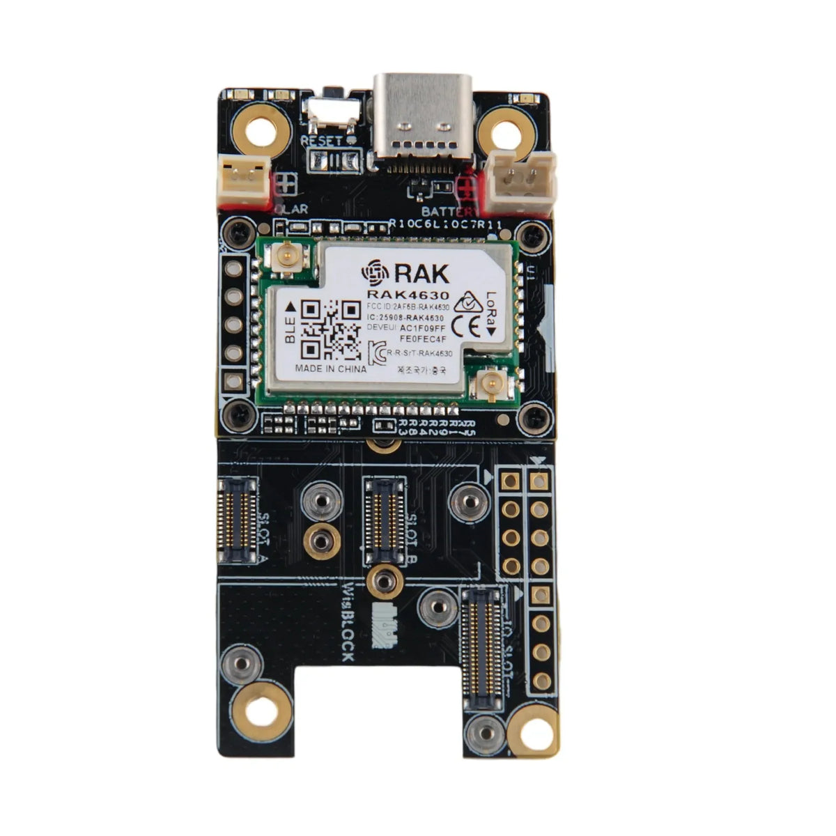 WisBlock Basic Starter Kit for Meshtastic RAK4631 LPWAN Wireless SX1262 LoRa Module with RAK19007 Base Board for DIY Enthusiasts