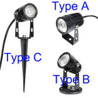 IP65 LED Lawn Lamp COB Light DC12V AC110V 220V Outdoor Waterproof Pathway Garden Spot Bulb 5W 3W Decor Landscape Light