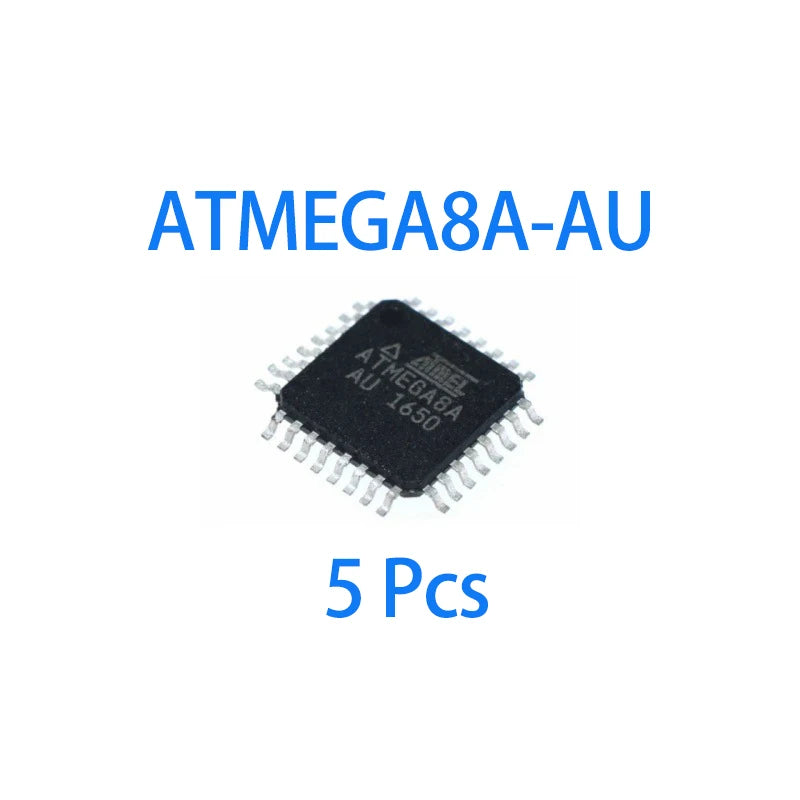 Atmega8A-Au Qfp32 1/5/10/30/50/100Pcs Surface Mount Chip 8 Bit Avr Microcontroller Mcu Original Genuine Electronic Component