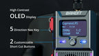 RadioMaster Bandit Micro Nano ExpressLRS 915MHz RF Module T Antenna OLED 1000mW 30dBm SX1276 200Hz WiFi Bluetooth FPV