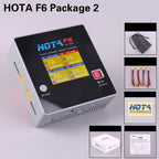 HOTA F6 QUAD-CHANNEL SMART Charger DC1000W 4*15A for Lipo LiIon NiMH Lipo Battery Balance Charger Discharger with USB 45W Type-C