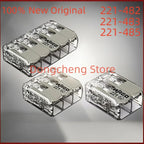 10PCS/LOT WAGO 221-482/221-483/221-485 450V 32A 0.14-4mm² Wiring connector Explosion proof