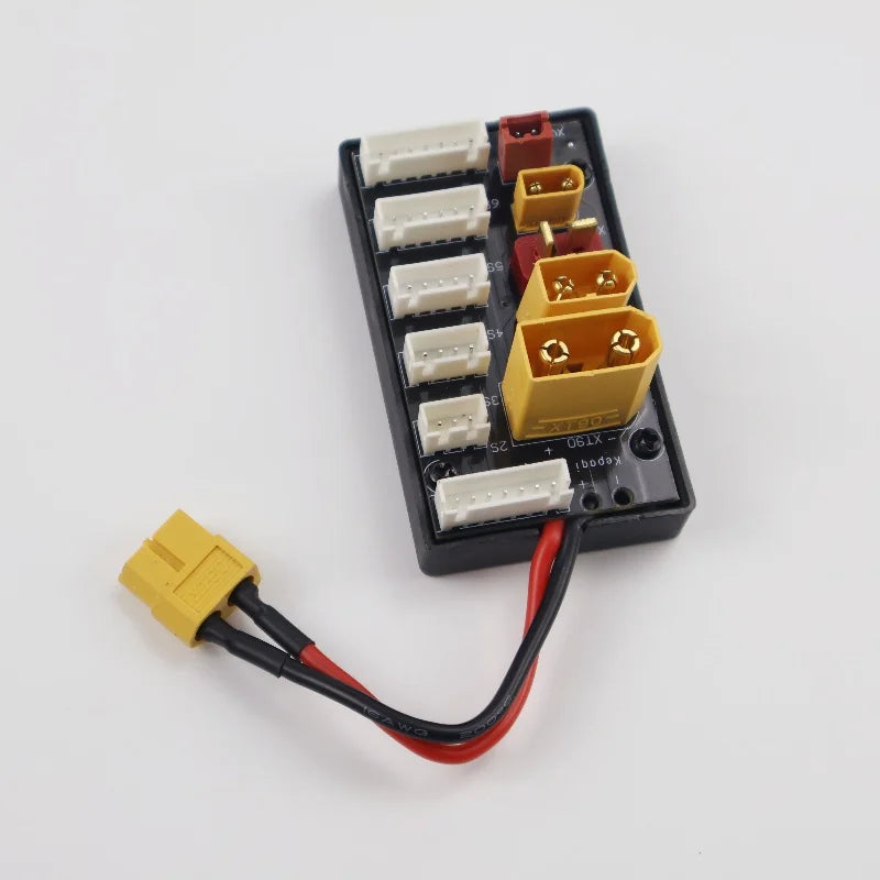 XT30 XT60 XT90 JST T Plug 2-6S Parallel Charging Board Lipo Battery Charger Connector for Imax B6 B6AC ISDT Q6 Lite Charger