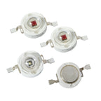 IR LED 3W 730nm 740nm 850nm 940nm 1050nm 3Watt Chip Diode Infrared Red Beads Radiation Bulb Laser Flashlight Night Vision Camera
