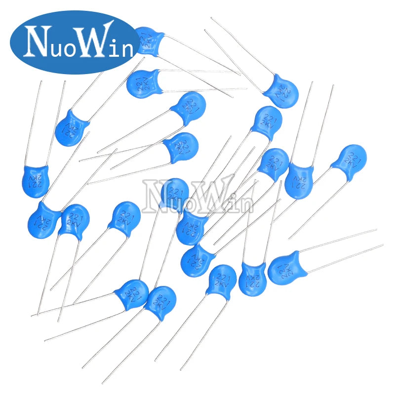 20PCS High Voltage Ceramic Capacitor 2KV 2000V 18PF 33PF 47PF 82PF 100PF 150PF 220PF 470PF 102 222 332 472 103 101 221 331 471