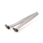 2.54mm Pitch FC-6/8/10/12/14/16/20/24/30/34/40/50 PIN JTAG ISP Download Cable Gray Flat Ribbon Data Cable for DC3 IDC Box Header