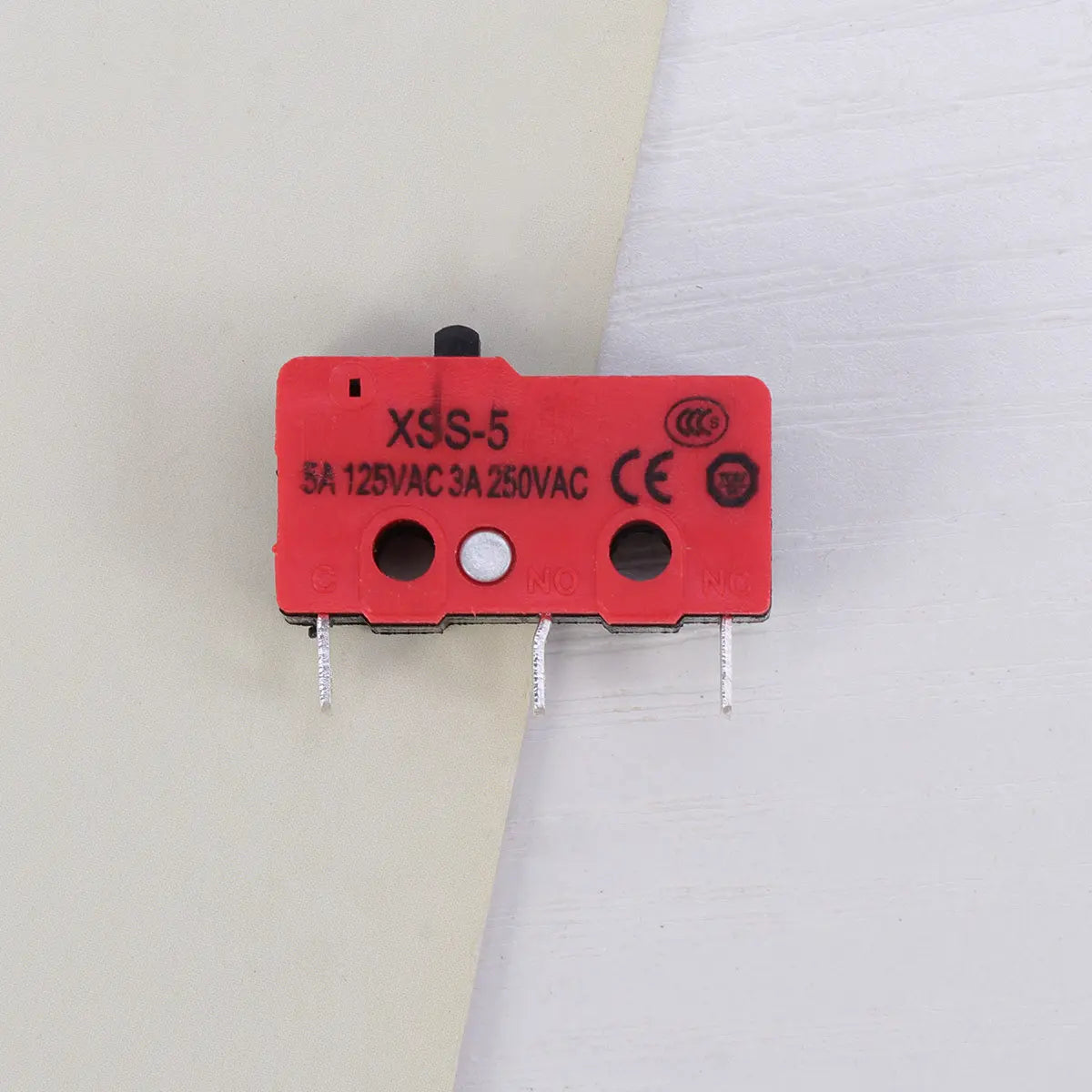 5Pcs Micro Switch Miniature Roller Lever Type Xss-5 250Vac 3A High Sensitivity Momentary Action Limit Switches for Appliance