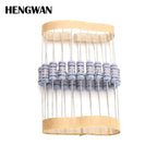 20pcs 1W 5% Wire Wound Resistor Fuse Winding Resistance 0.1R 0.33R 1R 2.2R 3R 4.7R 5.1R 6.8R 10R 22R 68R 100R 200R 510R 0.1 ohm