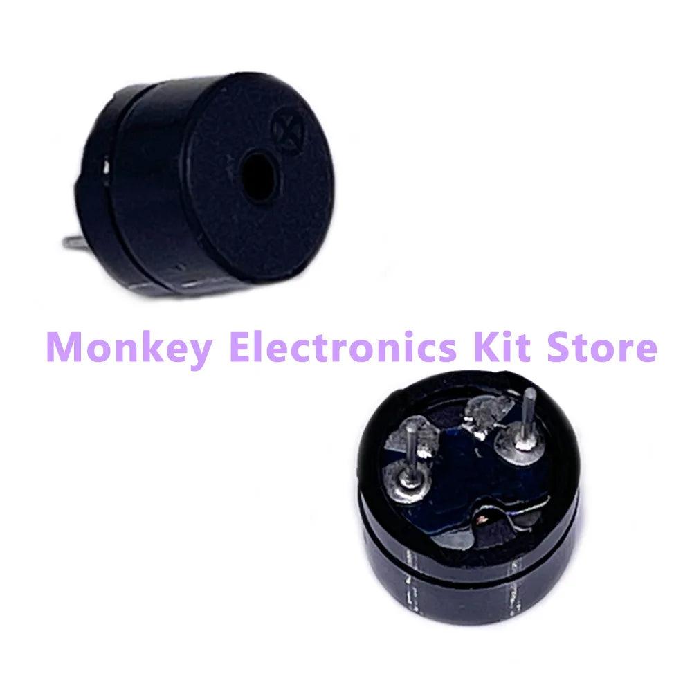 10/20pcs Passive Buzzer，Active Buzzer 12*9.5mm mini ,5V Magnetic Long Continous Beep Tone Alarm Ringer  for ATmega328P