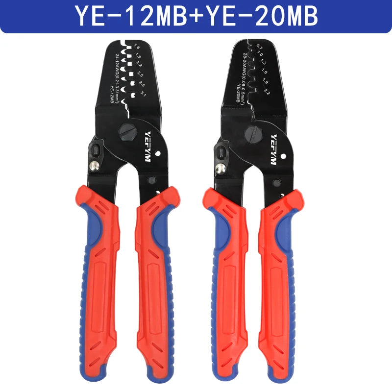 SH1.0/ZH1.5/PH2.0/XH2.54/SM2.54/2510/VH3.96/5557/5559 Molex Tyco JST Spade Terminals Pliers YE-12MB/20MB Crimping Tools YEFYM