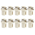 10pcs T5 B8.5d LED Car Interior Lights Instrument Panels Bulbs Low Power 5050 SMD Automobile Dashboard Switch Lamp 12V Luces