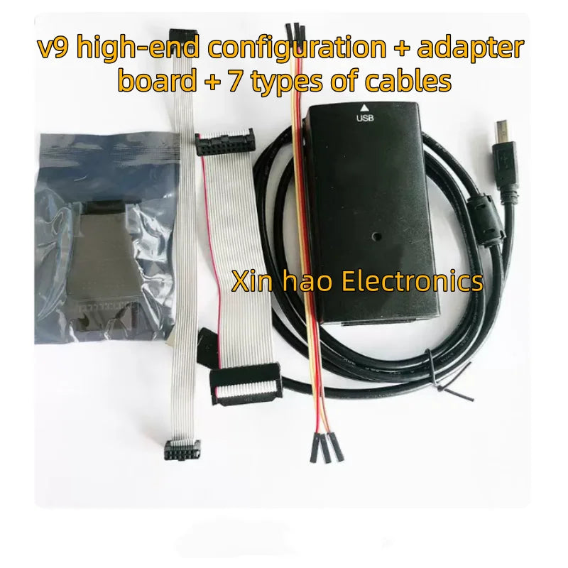 100% new High Speed J-Link JLINK V8 Stm32 J-Link V9 USBfor  JTAG Emulator Debugger J-Link V8 Emulator