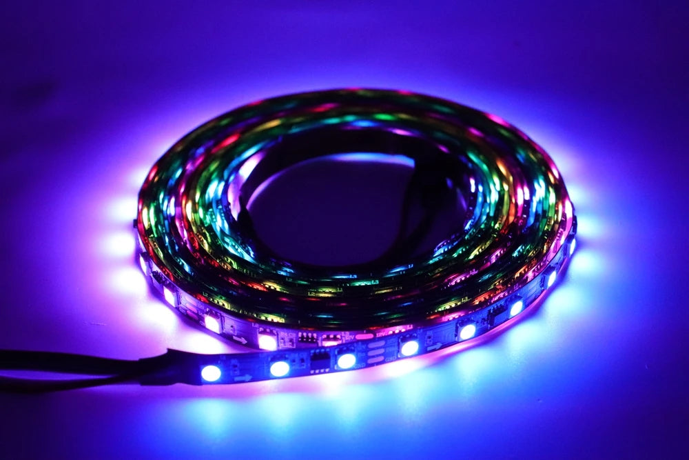 DC5V WS2812B WS2813 Individually Addressable RGBIC Led Strip DC12V WS2811 WS2815 5050 30/60/144Pixels/Leds/m Smart LED Light