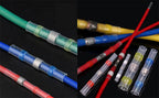 50-500PCS Heat Shrink Solder Seal Wire Connectors Tube Terminals Butt Connectors Terminals Solder Sleeve Wire Splice Connector