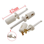 5Pcs 42mm 58mm Round Mini Single Test Hook Clip Testing Probe For Electronic Testing IC Grabber Large Size Crocodile Clips