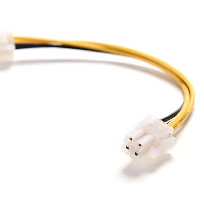ATX 4pin Male to Female Power Supply Cable 4 Pin Motherboard CPU Power Supply Adapter Converter ATX Cable 12V