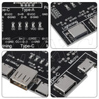DT3 Data Cable Detection Board Type-C Micro USB C Cable Tester Short Circuit On Off Switching Diagnose Tool for iOS Android