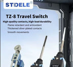 High-Quality Water and Oil Proofing Limit Switches TZ-8104, TZ-8108, TZ-8111, TZ-8122, Small Contact Type Limit Switches
