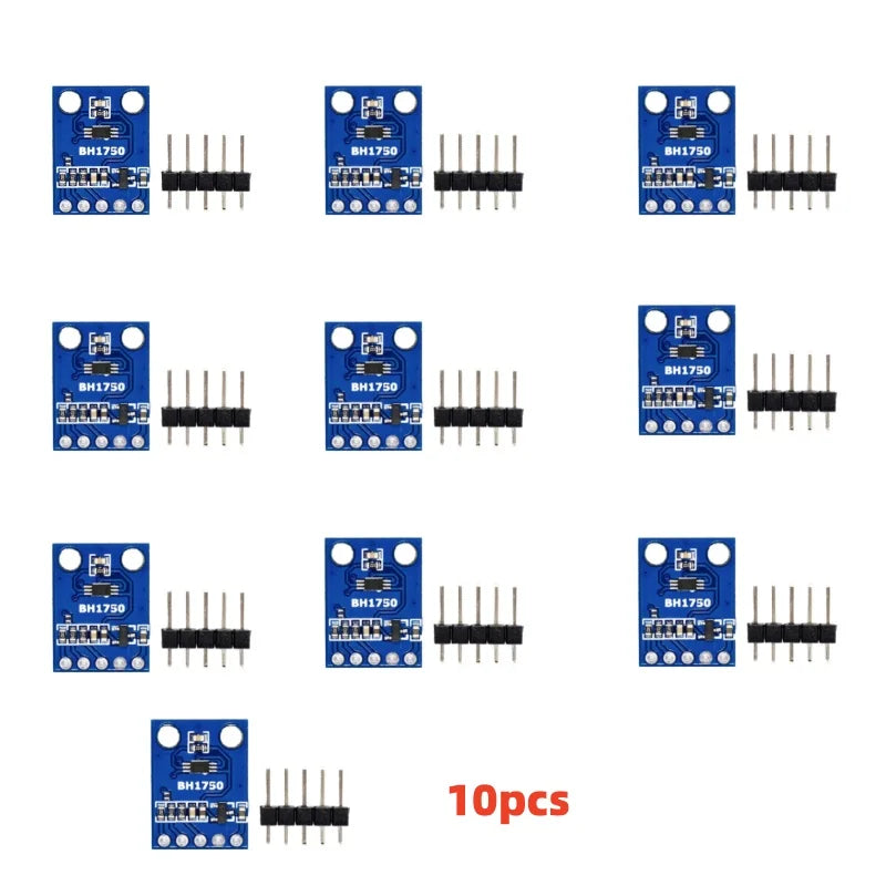1-10pcs GY-302 BH1750 BH1750FVI light intensity illumination module 3V-5V