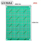 Single Sided Green PCB Prototype Board Universal Through Hole Perfboard for DIY Electronic Projects