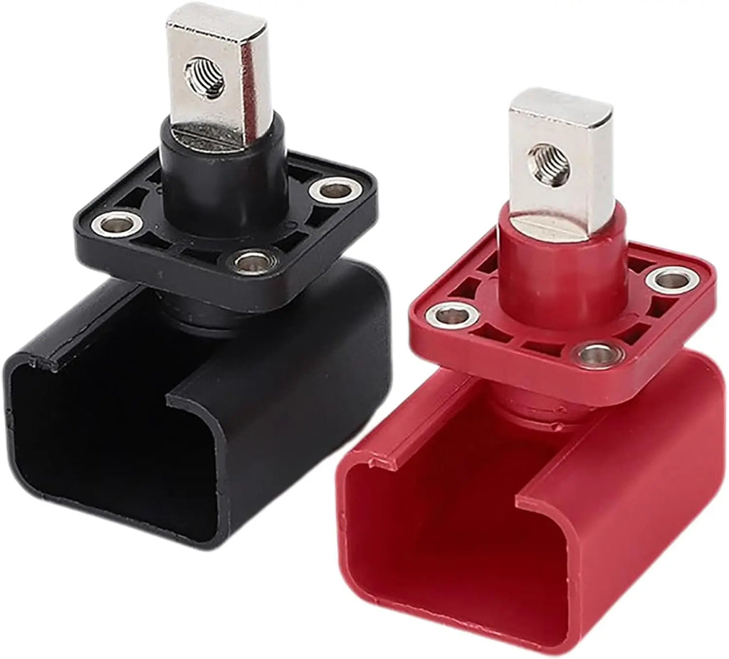 2pcs All Copper Lithium Battery Terminal Battery Connector Energy Storage Terminal High Current Copper Terminals