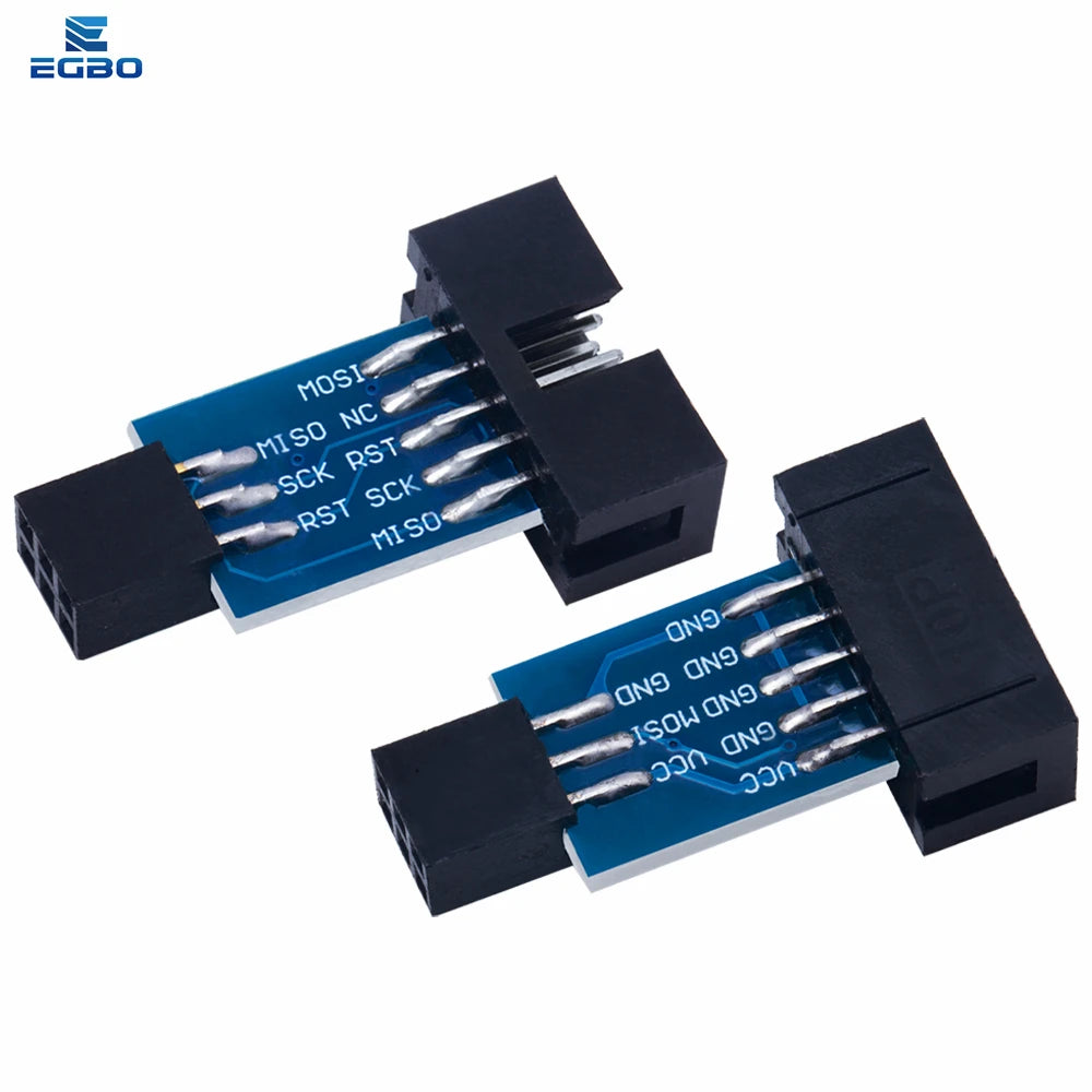 1PCS~5PCS EGBO USBASP USBISP AVR Programmer USB ISP USB ASP ATMEGA8 ATMEGA128 Support Win7 64