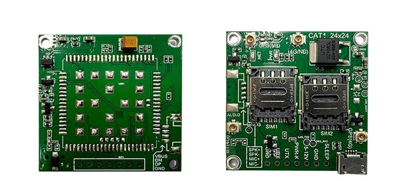 SIM7670G SIM7672G Development Core Board 4G+GNSS LTE CAT1 Module Global Bands Breakout Kit with Antenna Support LTE-FDD/LTE-TDD