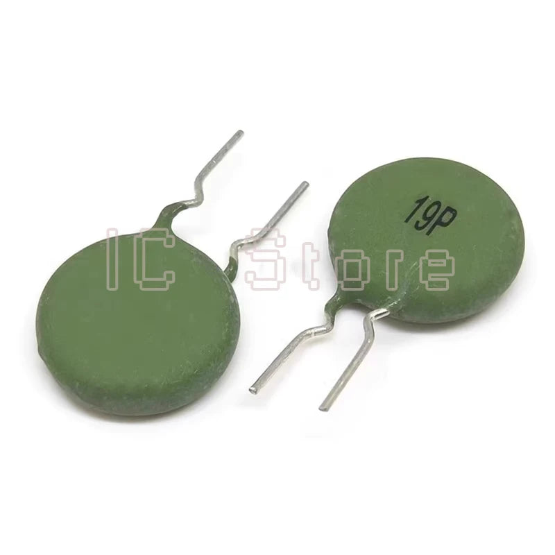 20PCS PTC Positive Temperature Thermistor Resistor 16P 15P 19P 10P Thermal Resistance Green 100R 150R