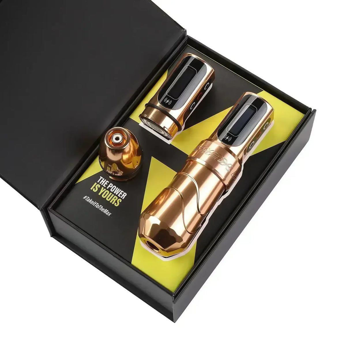 For FK Iron Flux Max New Style Popular Professional Wireless Rotary Tatoo Machine Pen 3.5mm,4.0mm,Stroke Art Home