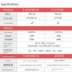 LILYGO T-A7670E R2 4G LTE CAT1 ESP32 Support GSM GPRS EDGE