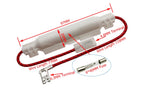 5KV Microwave Oven High Voltage Fuse Kit 6*40MM 0.6A 0.65A 0.7A 0.75A 0.8A 0.9A 1A 5000V Glass Tube Fuse & Universal Fuse Holder