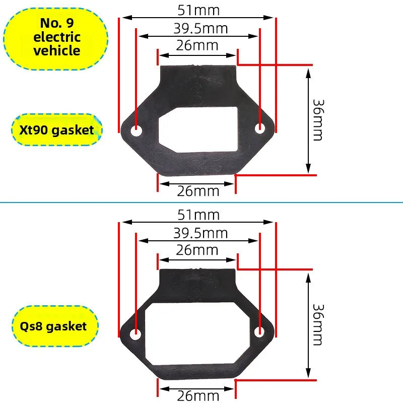 QS8-S Power Charging Plug XT90 Male Female Diamond Shell XT90S Anti-fire Electric Vehicle Lithium Battery Modification Interface