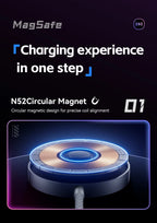 ESSAGER 15W Magnetic Wireless Chargers Qi Qi2 Wireless Charger Fast Charging Pad for iPhone 17 16 15 14 Mini Phone Charger