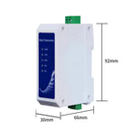RS485 to RJ45 Ethernet Serial Sever Rail Style Industrial Standard DC/AC/POE COJXU NA111 Series Data Transmission Transceiver