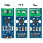 ACS712 5A 20A 30A Range Hall Current Sensor Module For Arduino ACS712-30A ACS712-20A ACS712-5A