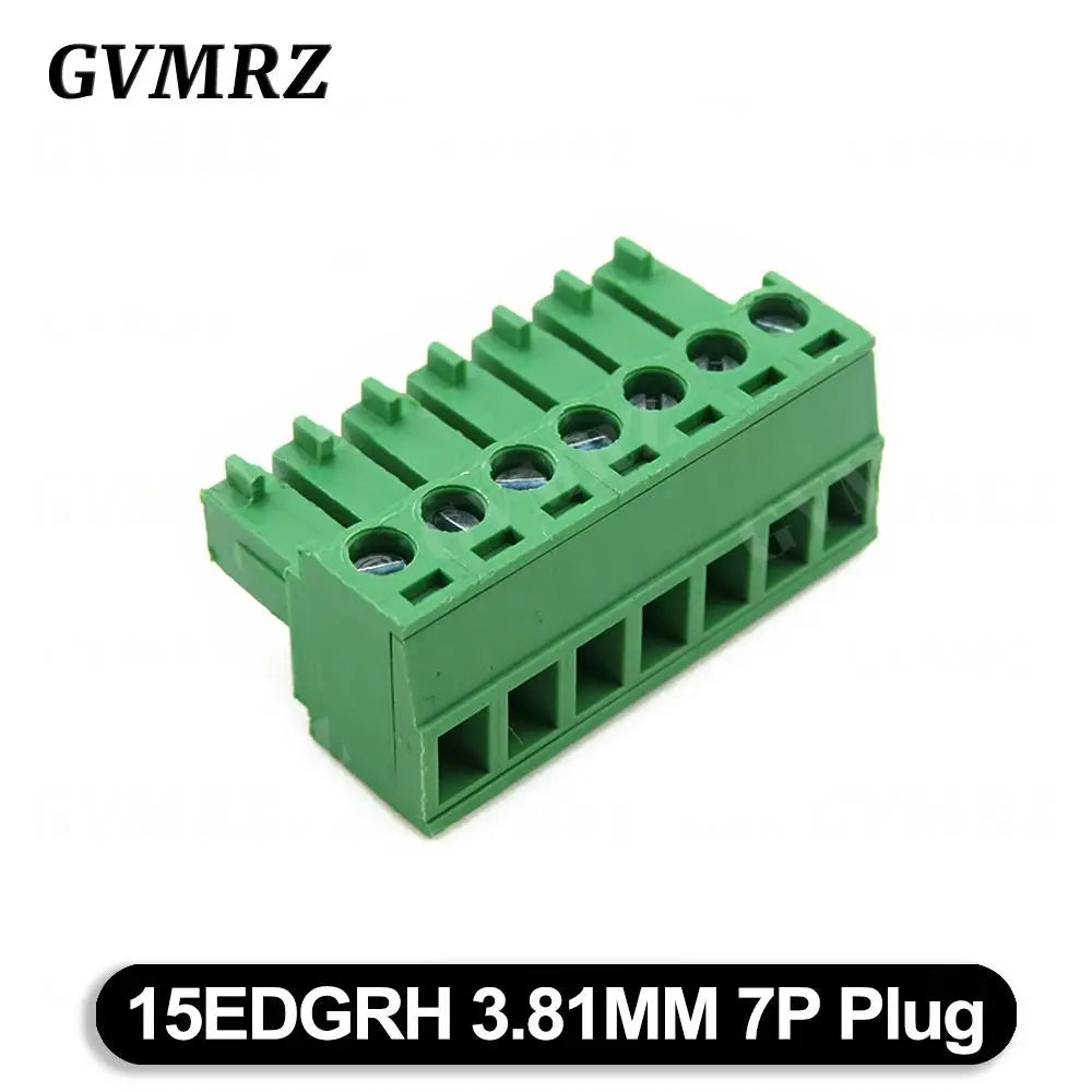 5PCS 15EDG KF15EDGRH 2x2 ~ 12PIN 3.81mm Double Layer Double row pluggable terminal block PCB welding plate Plug Pin Socket