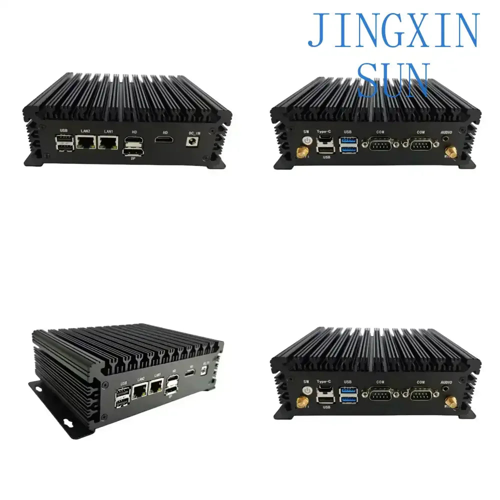 Mini PC for Intel Alder Lake-N N100 N95 i3-N305 DDR4 2 LAN X86 Linux Industrial Rugged Embedded Computer with 3-Year Warranty