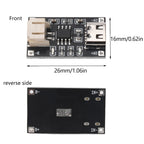 2PCS TP4056 3.7V Lithium Battery Charging Module 1A USB Type-C Port PH2.0 Terminal Overcurrent Protection Board