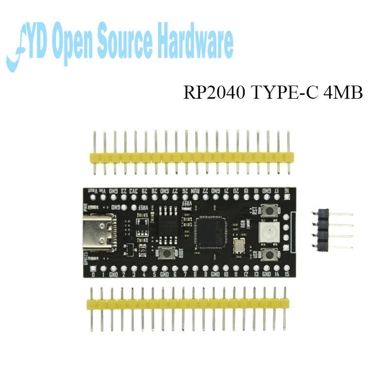 RP2040 Raspberry Pi Pico Or Pico W Development Board A Low-Cost High-Performance Microcontroller Board Cortex-M0+ Dual-Core ARM