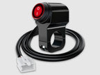 Nilight Motorcycle Handlebar Switch Plug and Play 12V ATV Light Push Button Waterproof ON Off Switches for UTV Driving Lights- Fits 7/8" Handlebars (22mm)