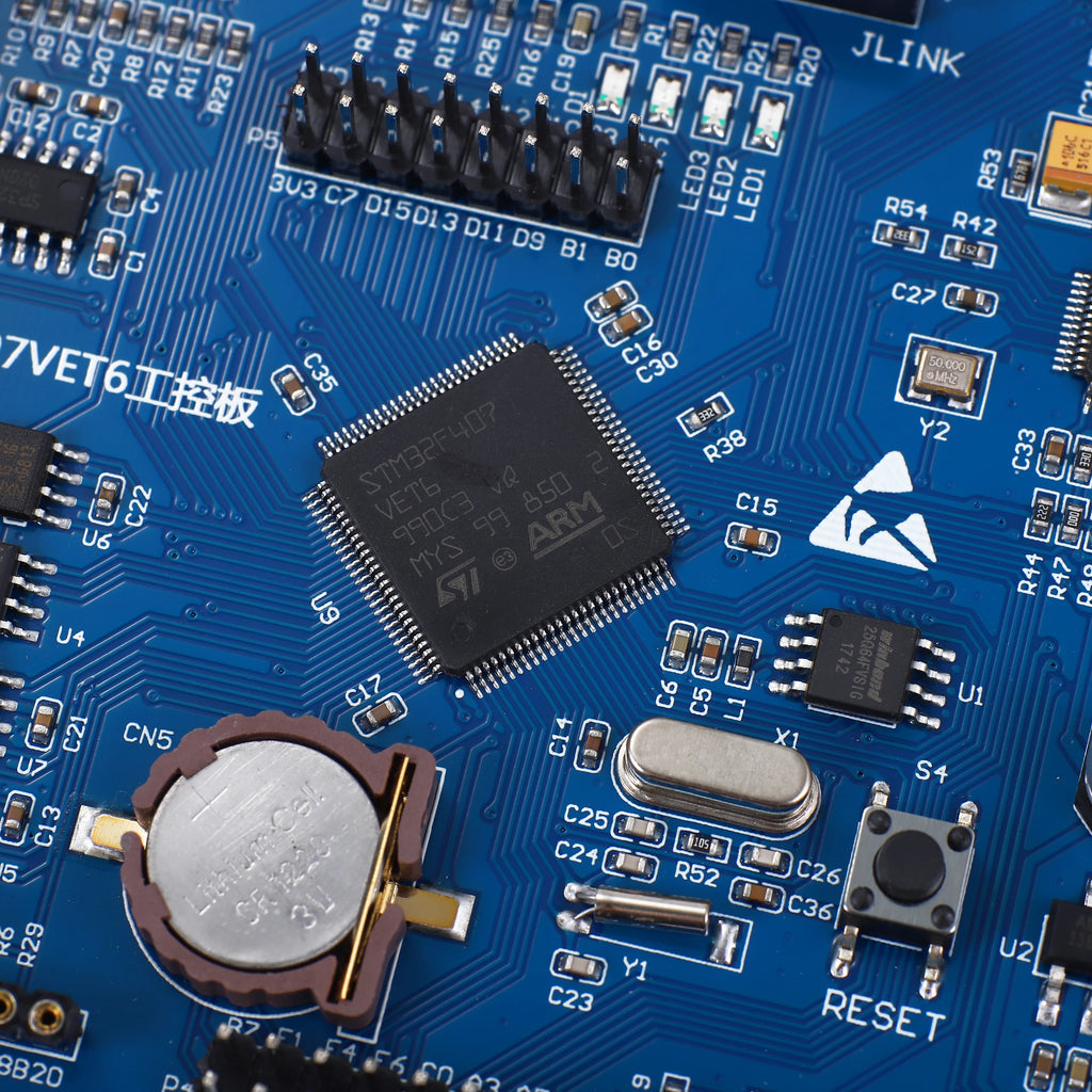 Industrial Control Development Board STM32F407VET6 Learning 485 Dual CAN Ethernet Internet of Things STM32 Original
