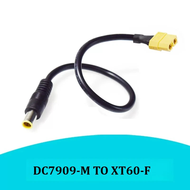 1PCS Solar MC to DC7909 Male/Female + 30A Anderson + XT60 Male/Female Adapter Cable, 12AWG Pure Copper PV Extension Wire