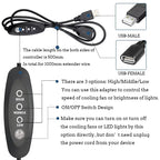 5V USB Router Fan 80mm 92mm 120mm 140mm DIY TV Box Ball/Sleeve Cooler & Protective Net Desktop Cooling Fan