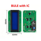 LCD2004+I2C LCD2004 20x4 2004A Blue Green Screen Character LCD IIC Serial Interface Adapter Module  LCD2004