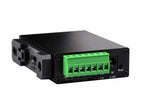 Waveshare Rail-Mount Serial Server, RS232/485/422 To RJ45 Ethernet Module, TCP/IP To serial, Modbus Gateway MQTT Gateway,POE Opt