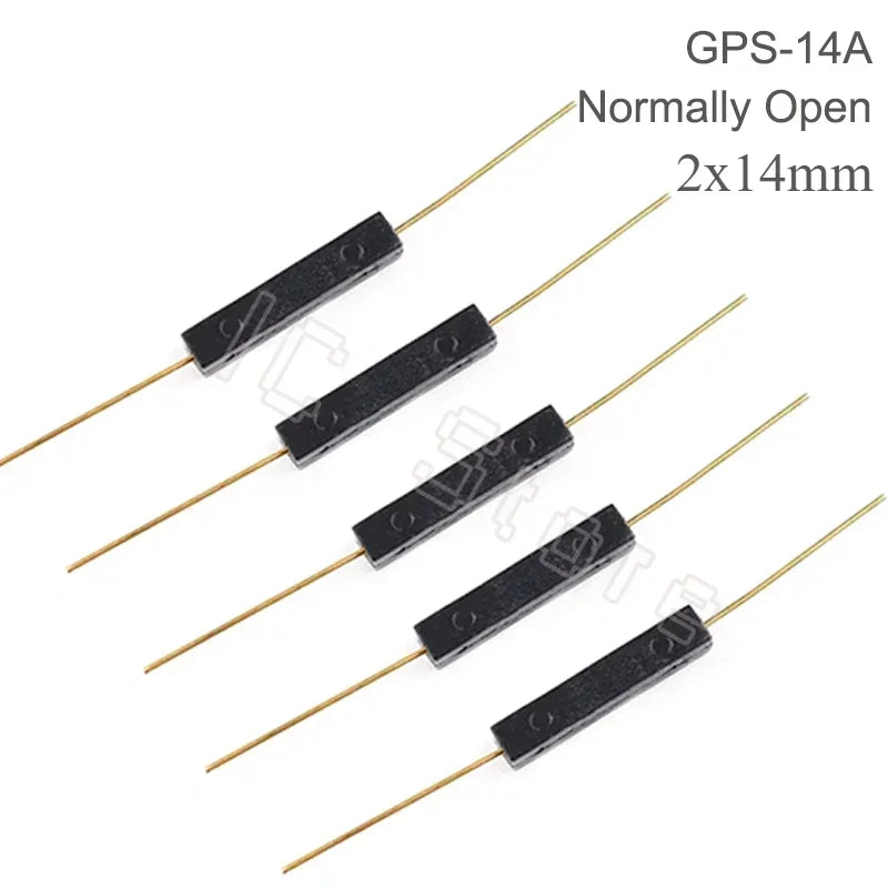 100PCS Magnetic Reed Switch Sensor GPS-11 GPS-14A GPS-14B MKA07101 MKA10110 MKA17101 Normally Open Normally Closed NO NC