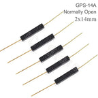 100PCS Magnetic Reed Switch Sensor GPS-11 GPS-14A GPS-14B MKA07101 MKA10110 MKA17101 Normally Open Normally Closed NO NC