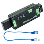 USB To For RS485 Converter CH343G Serial Adapter With LED Indicator Terminal Resistor For 3D Printing Data Collection Automation