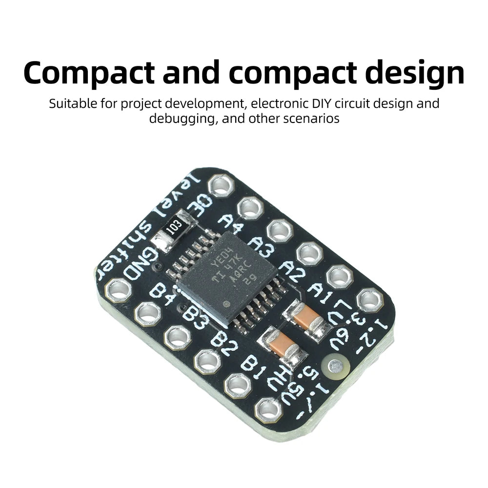 TXB0104 Bidirectional Level Shifter Module Auto-Direction Detection High-Speed Signal Conversion for IoT and DIY Electronics