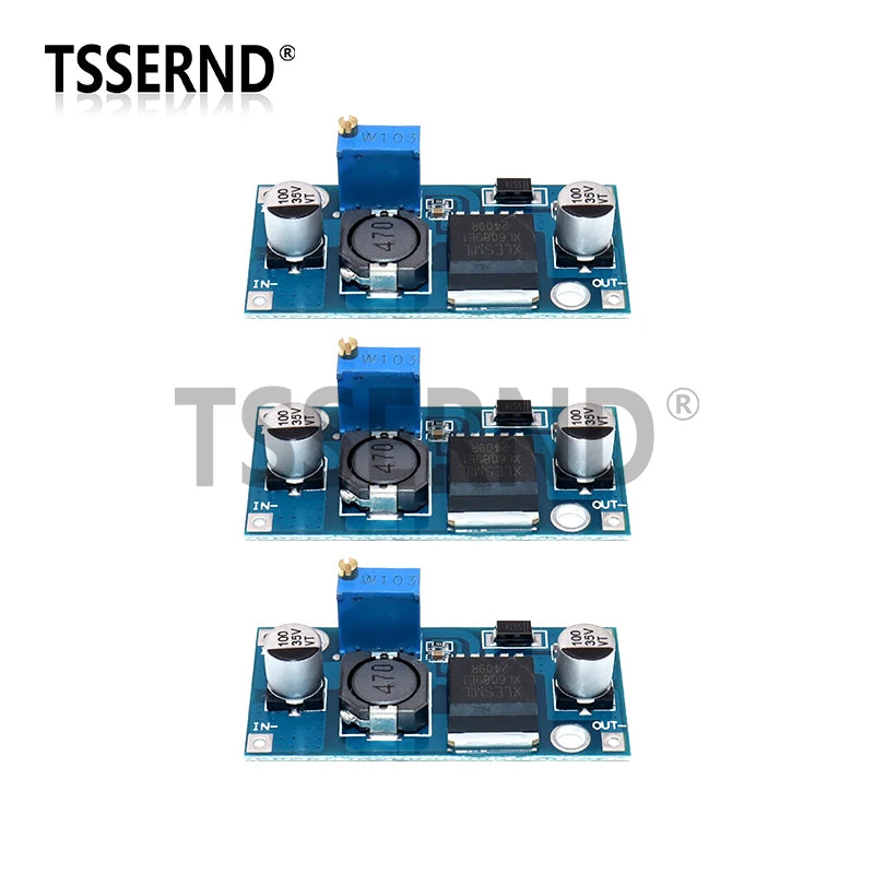3Pcs XL6009 DC-DC Buck Boost Voltage Converter Power Module 4A 400KHz Adjustable Switch Module 3.8-30V to 1.25-35V Power Supply